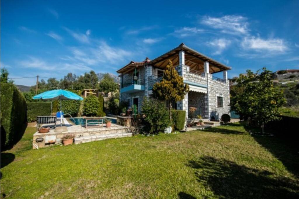 Kelly'S Villa In Stoupa Neokhorion  المظهر الخارجي الصورة